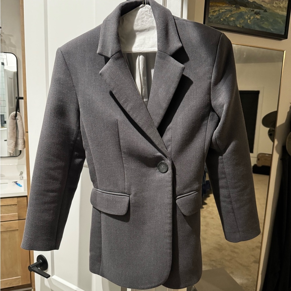 AGGI Fit Women's Blazer Gray